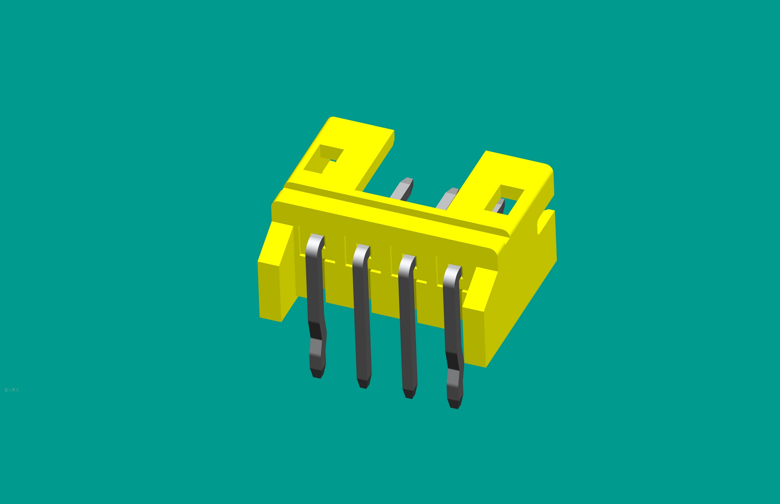 PH-4QA（有保護腳）黃色，普通PA66