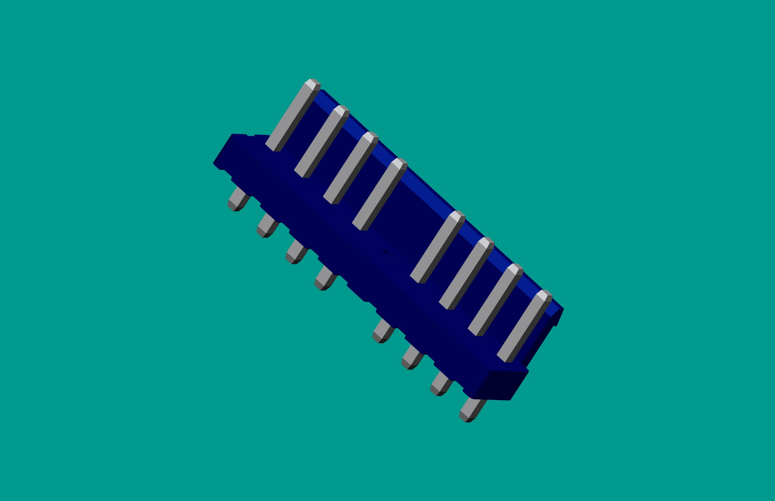 VH-9A-1（半包，藍色普通PA66）（缺第5針）