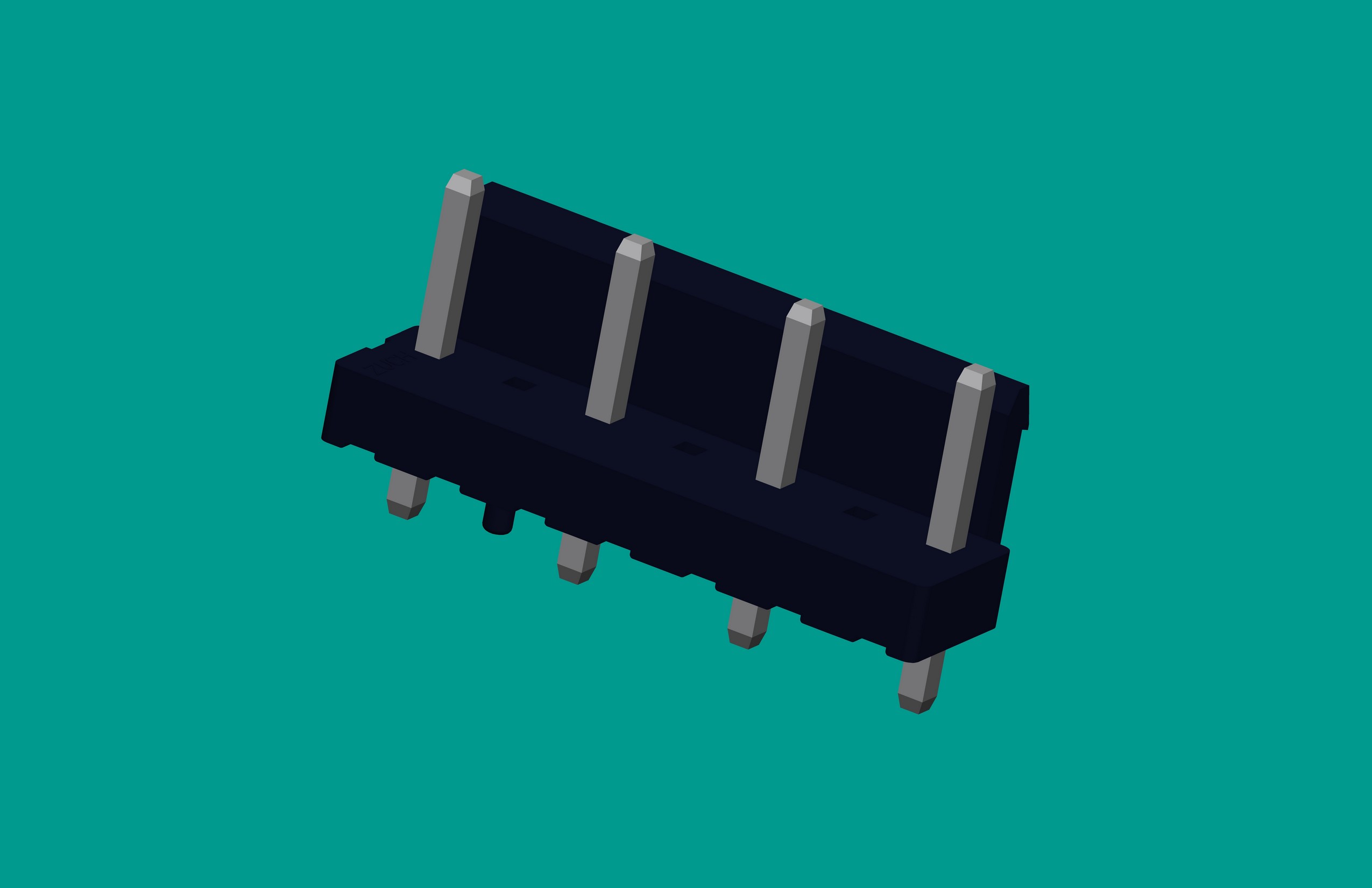 VH7A半包（插奇數）黑色帶定位針座