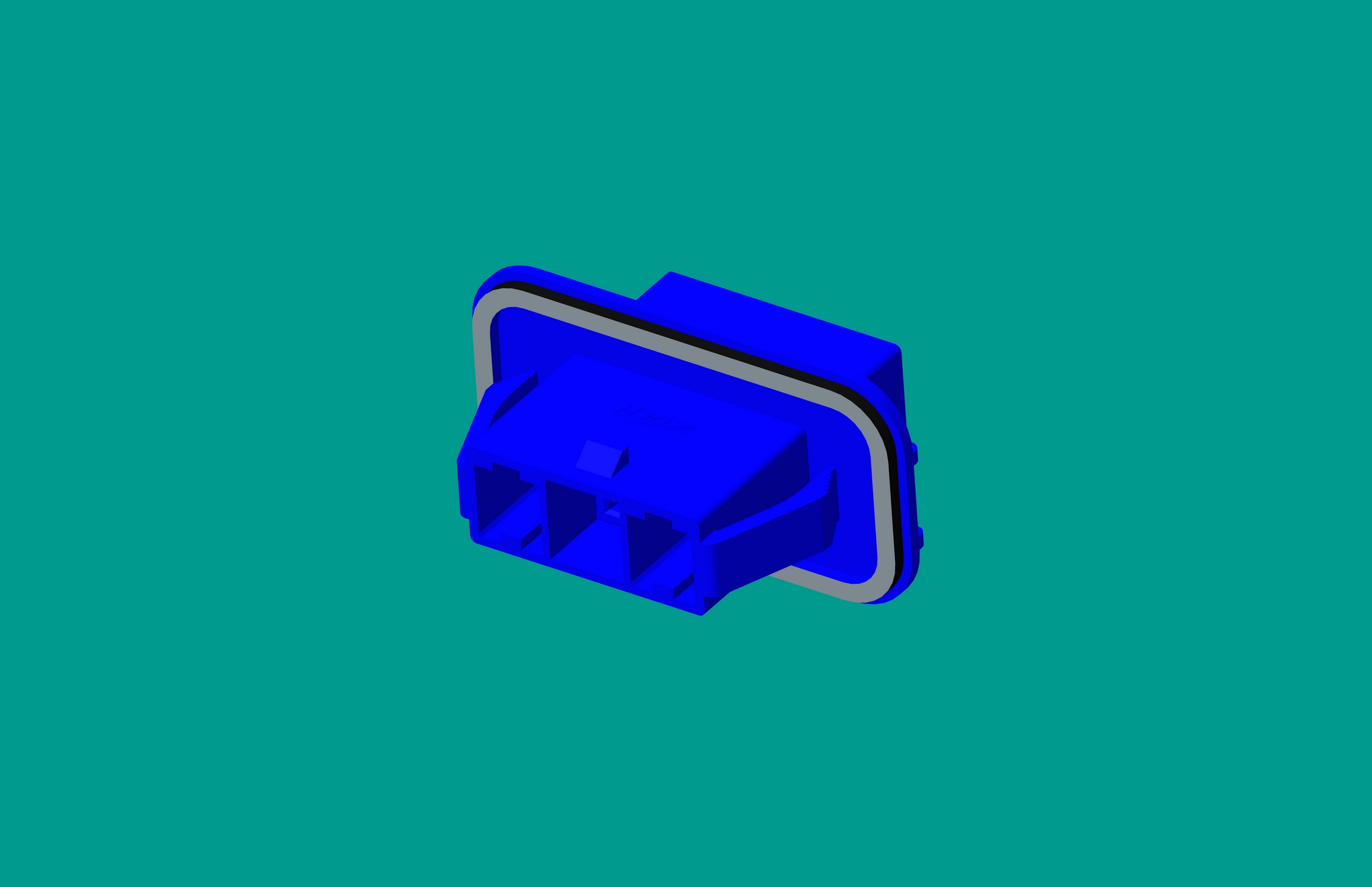 35-3Y環形貼膠組件1-藍色