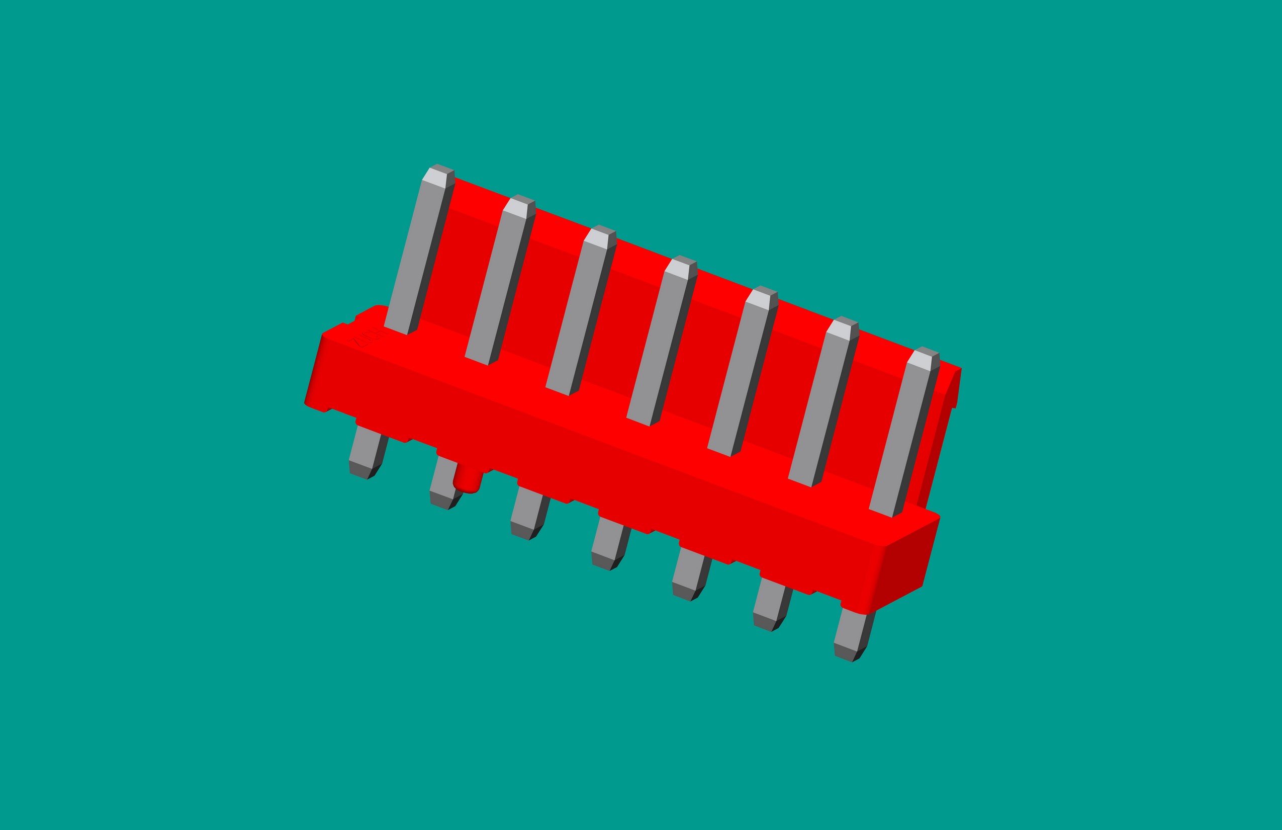 VH7A半包（插奇數）紅色高灼熱絲 帶定位針座