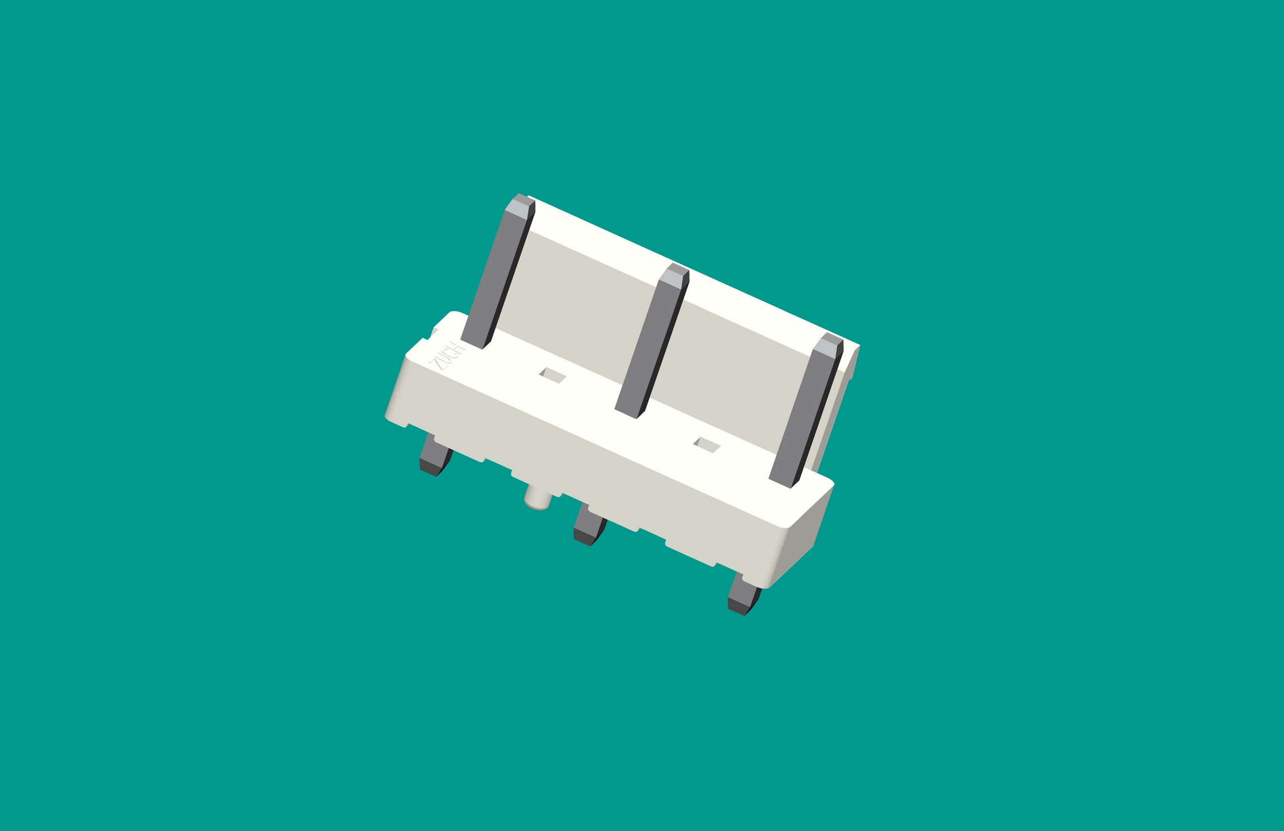 VH5A半包（插奇數）帶定位針座(缺2.4）（白色）高灼熱絲