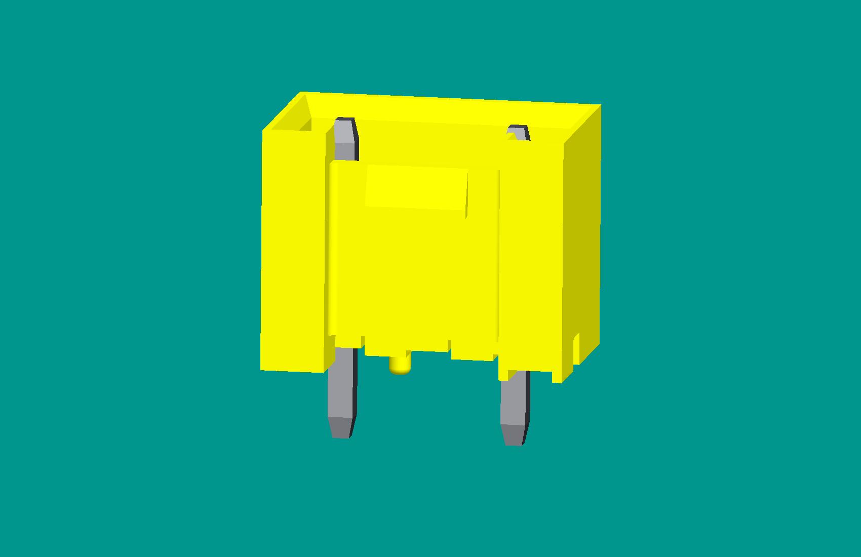 VH3A盒式（插奇數）帶定位針座 -熒光黃(高灼熱絲)